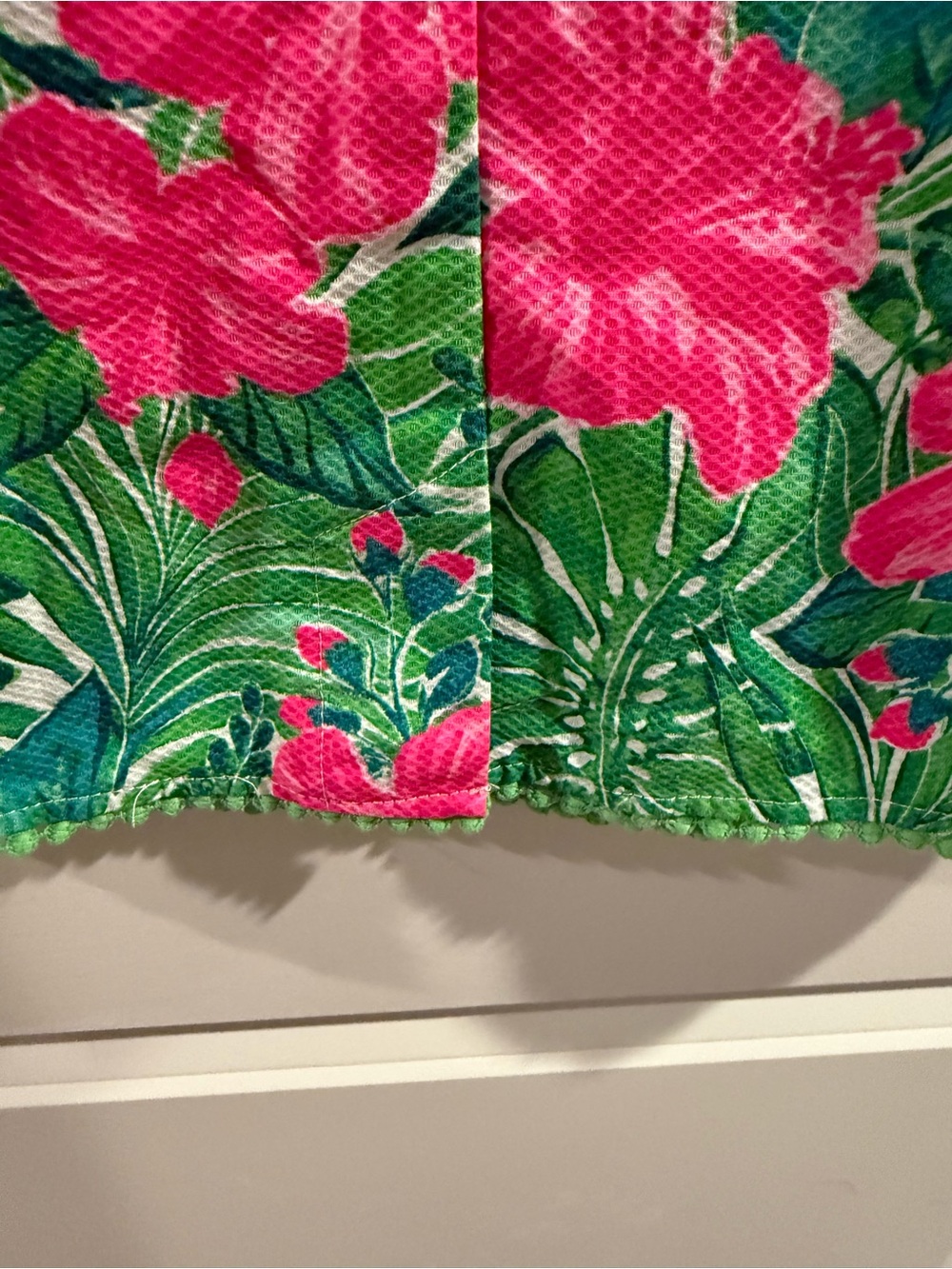 Tommy Bahama Pink and Green Floral Kid Dress - Picture 7 of 7